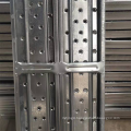 320mm Planks Building Access Galvanized Perforated Steel Plank Scaffolding Frame System decking board steel plank construction